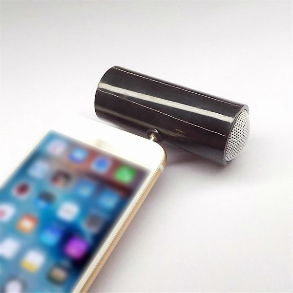 Minihögtalare 3.5mm Bärbar Högtalare Mini Förstärkt Högtalare Plug and Play för Mobiltelefoner och Surfplattor Gul