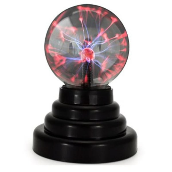 Creative USB Nattljus Plasma Ball Light Lightning Ball Touch Sovrumssensor Heminredning Dekoration Julklapp