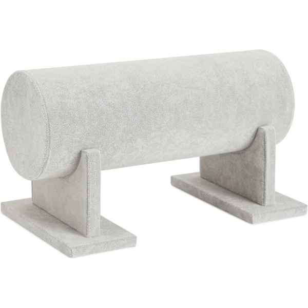 Flanell pannbandshållare grå