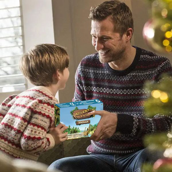 Adventskalender Fargerik Dinosaur Adventskalender 2023 Juleteller Festgaver For Barn Gutter Jenter