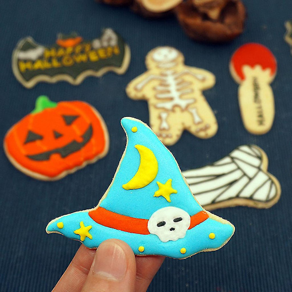Halloween-kakformar Fondantform Kakform i rostfritt stål