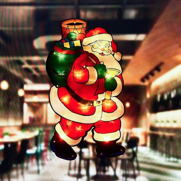 Julsträngljus, LED-julkulor Jultomte Julgran
