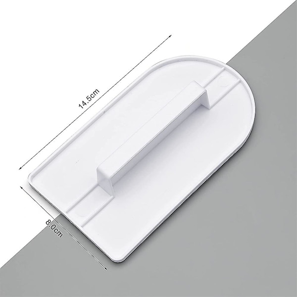 Pack Fondant Smooth Polishers För Dekoration Av Kakor Sockerhantverksskrapa Kakyta Nivåverktyg Diy Bakverktyg