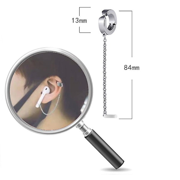 AirPods Case Strap Beskyttende Ørehæng Cover Karabinhage Tilbehør