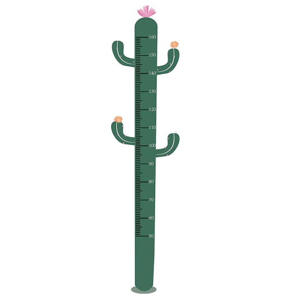 Wabjtamchildren höjd klistermärken mäta linjal höjd mätning kaktus klistermärken