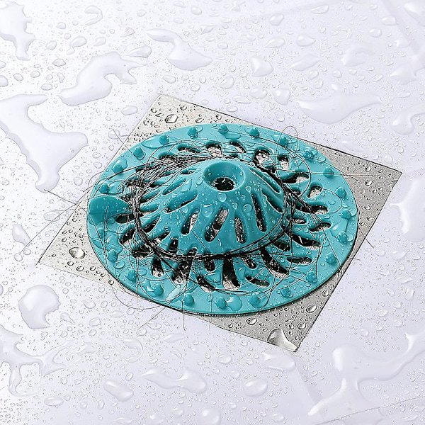 4-delad tankfilteravloppsskydd avloppsfilterplugg silikondränering 10cm