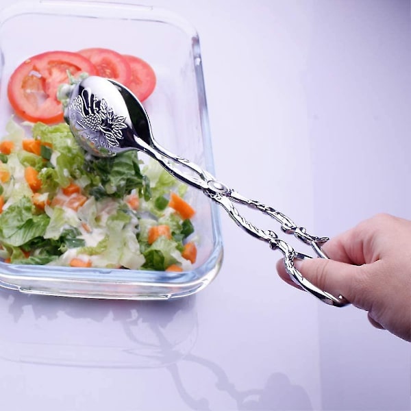 Små Buffet Salat Tænger, 8\" Catering Chef Mad Salat Grill Bestik, Sæt Af 2