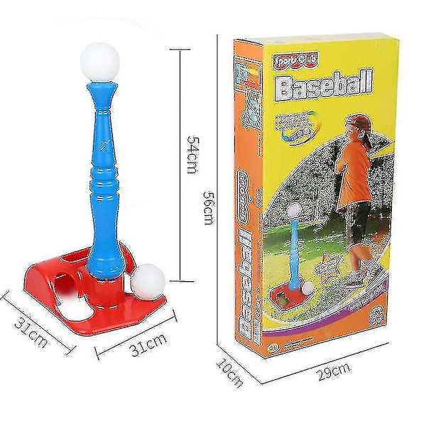 Baseboll-leksakssats för att utveckla och förbättra färdigheter i baseboll, softball och wiffleboll