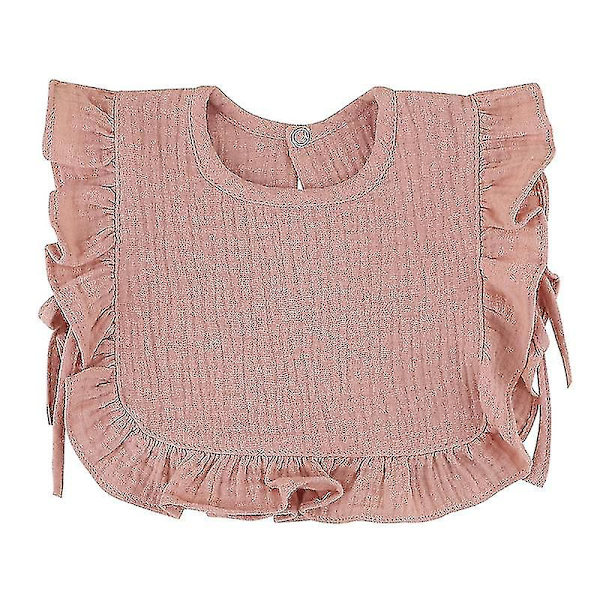 Spetsförkläde Falsk Krage Baby Matning Dregla Dregla Tandning Bandana Mjuk