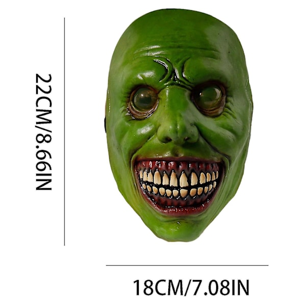 Halloween Horror Morsom Skrekkmaske Leke Skrekkmaske (B)