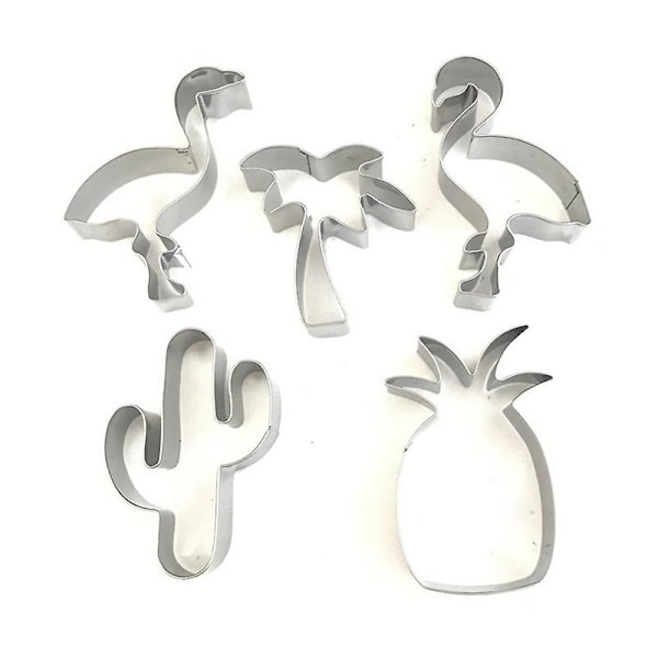 5-delt Flamingo Cookie die Kit, Cookie Bake die die die die die die die die die die Bake Tool