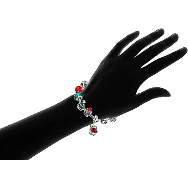 Ormkedja Berlock Armband Kristall och Murano Armband För Kvinnor - Kristall Armband