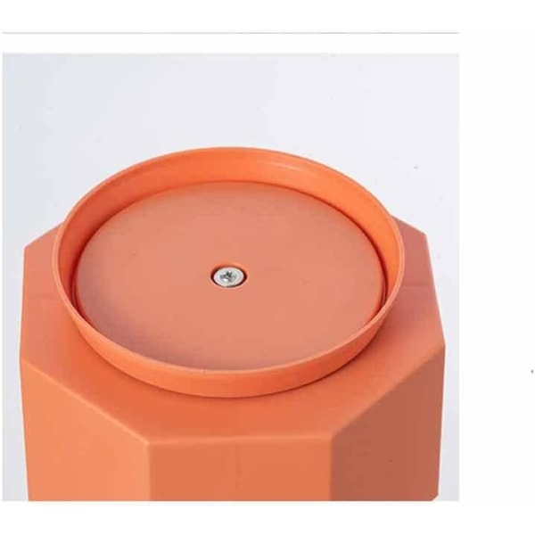 Multifunktionell roterande pennhållare (färg: orange)