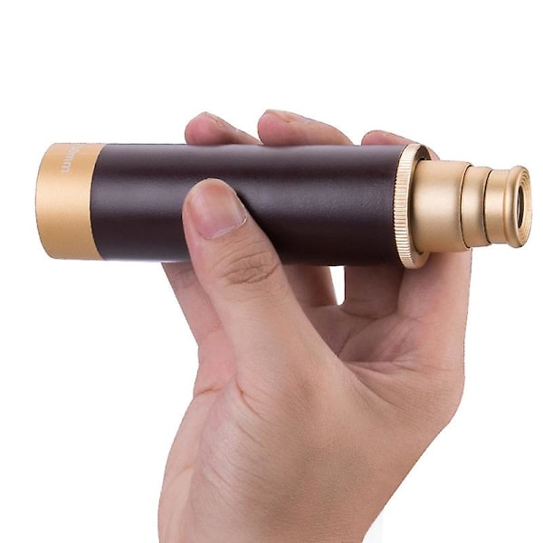 Retro Pirat Kikkert Zoombar 25x30 Lomme Monokular Bærbar Sammenklappelig Vandafvisende Kaptajn