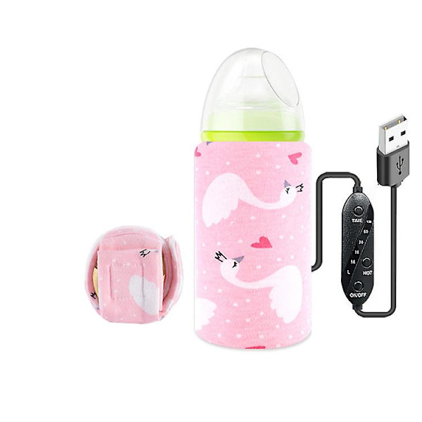 Babyflaskevärmare - Usb bärbar resekopp mjölk värmare flaskevärmare, 1 pac