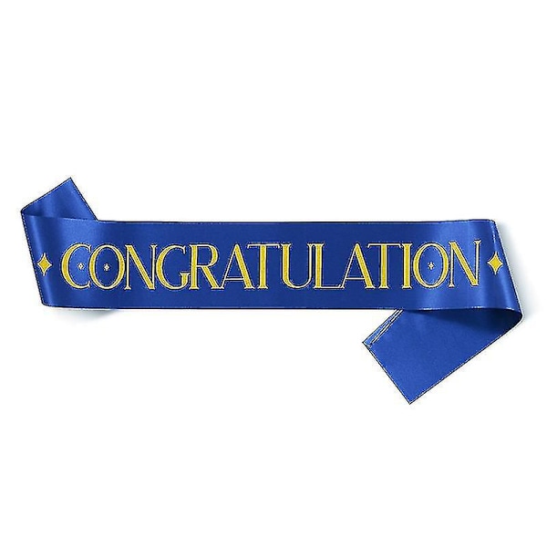 Ny Design Grattis Sash Examen Ceremoni Fest Dekoration