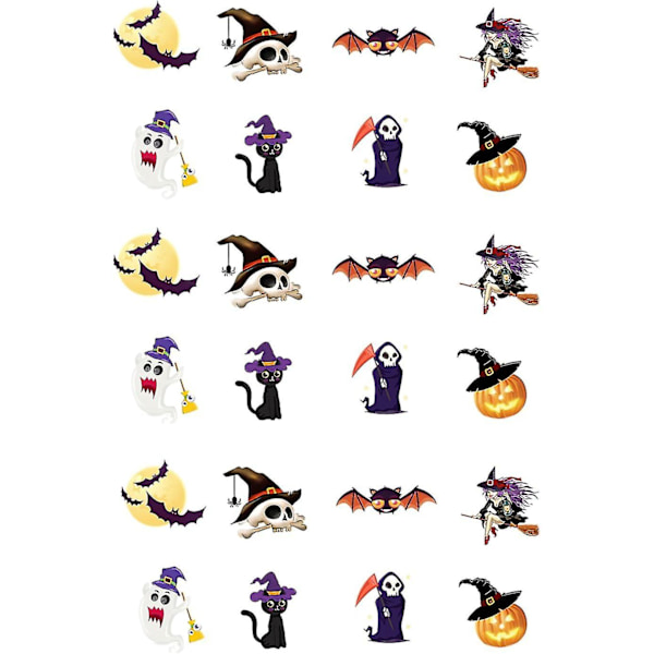 Halloween Cupcake-dekorasjoner - 48 stk Søte Edderkopp Toppere