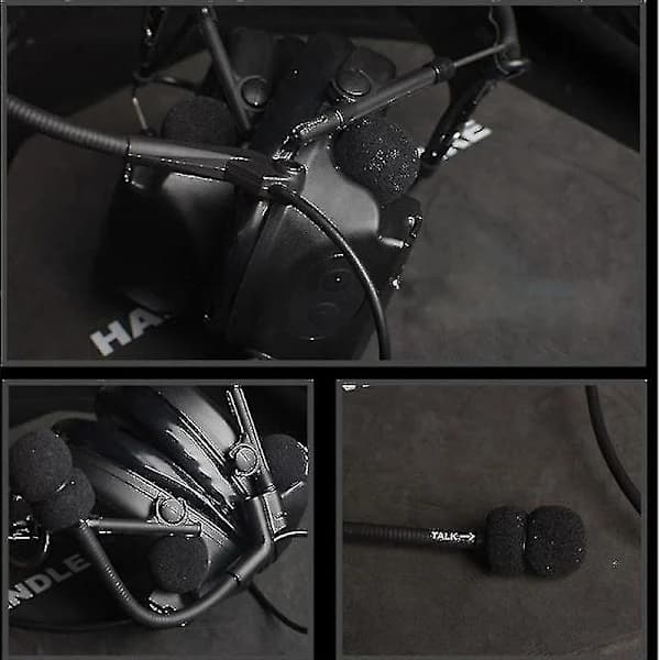 Replacement Boom Microphone Compatible with Peltor Comtac II/III 2/3 Headset with 2-Pin Microphone