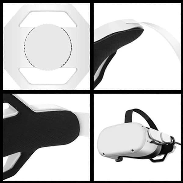 /EA/Skridsikkert pandebånd til hovedremshjelm til Oculus Quest 2 Headset Pude Hovedb