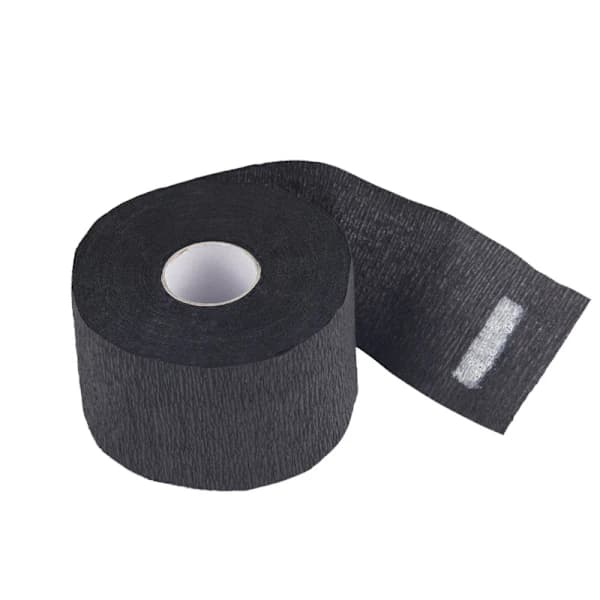 /EA/2-pack 200 engångs barberarhalsremsor svart expanderbar