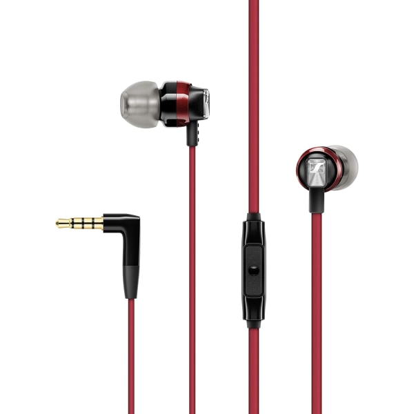 Sennheiser CX 300S øretelefoner med én-knapps smart fjernkontroll Red