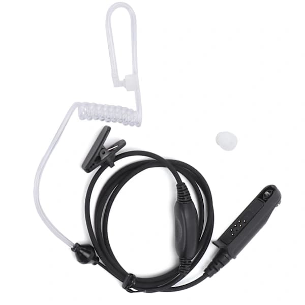 /EA/Overvåking Akustisk Luftrør Ørepropp Headset Hals PTT Mic for UV9R Plus BF9700 BFA58
