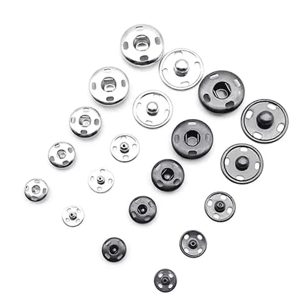 /EA/Påsybara tryckknappar metall tryckknappar fästen tryckknappar för sömnad