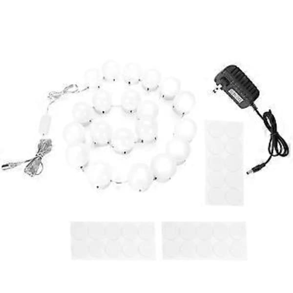 /EA/20 stk LED Sminkespeillamper med USB-dimmer