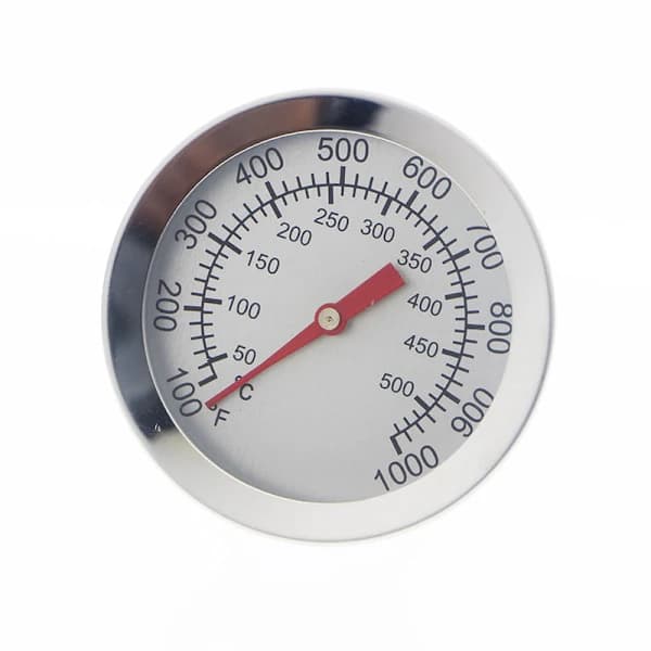 /EA/ Ovntermometer i rustfrit stål, bimetallisk grilltermometer