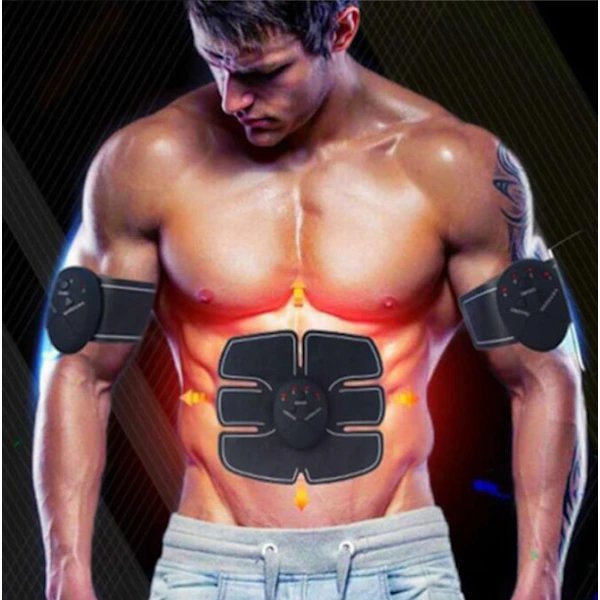 /EA/Abdominalbælte Elektrostimulering Muskelstimulator, Egnet til
