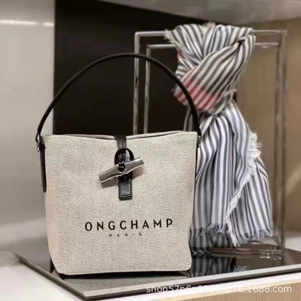 Dam Tote Väska med Dragkedja Hinkväska Axelväska med Fickor Casual Crossbody Handväskor med Justerbara Axelremmar Mode Dam Sommar Simplic Black
