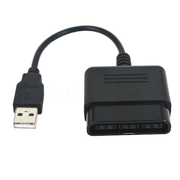 USB-adapterkabel for spillkontroll PS2 til PS3 PC-videospill