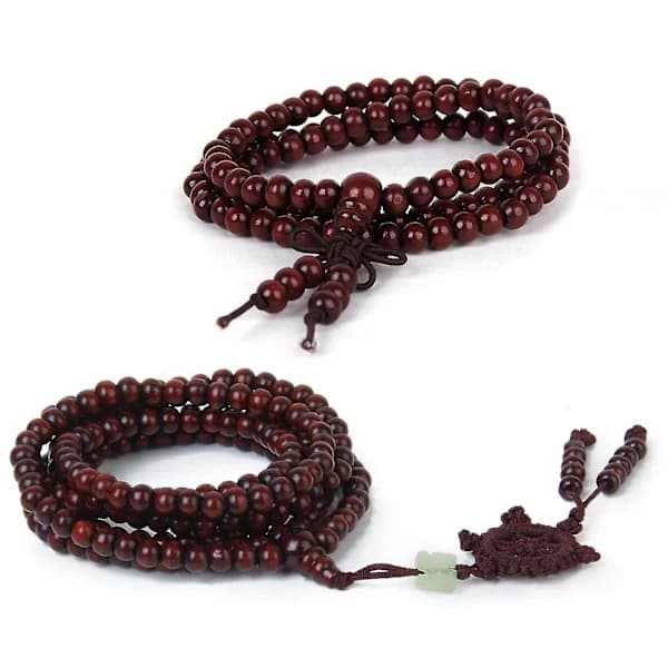 /EA/Blet Mala Buddhistisk Tiin 108 Pärlor Clets I Trä