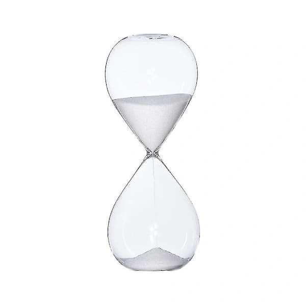 /EA/Personlighed Glas Timeglas - 5/30/60 Minutter Rund Sand Timer, 30min, Sort