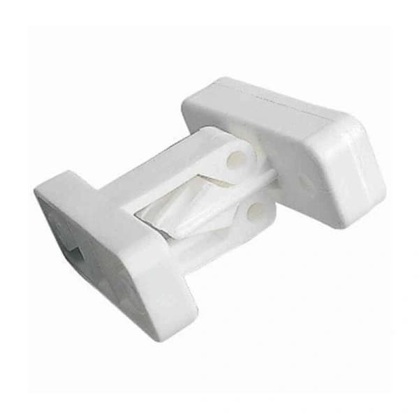 /EA/47 mm Hvid Dørstopper til Campingvogn og Autocamper
