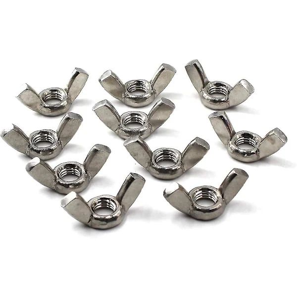 /EA/M10 Vingmutter 304 Rostfritt Stål Gängmutter Handskruvmutter (20-pack) - Superb-max