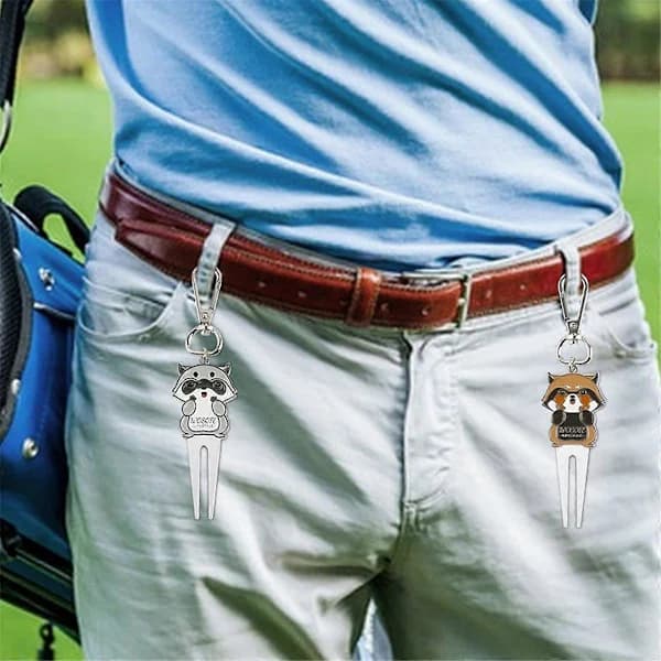 /EA/WOSOFE Golf Putting Green Gaffel Multifunktionel Græsplæne Reparationsgaffel