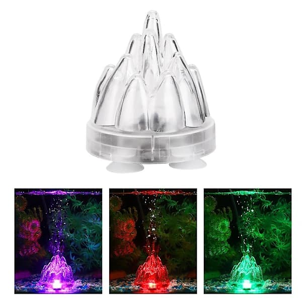 /EA/Vandtæt undervands akvarielampe med vulkanluftpumpe
