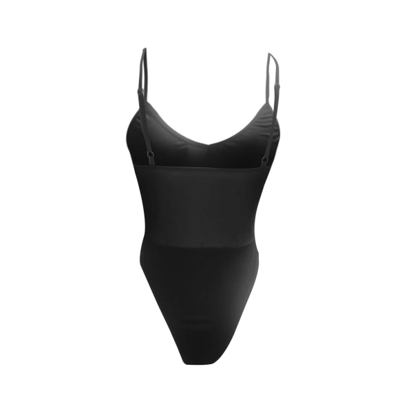 Kvinnors sexiga Criss Halter Baddräkt Cut Out Backless Monokini Baddräkter S