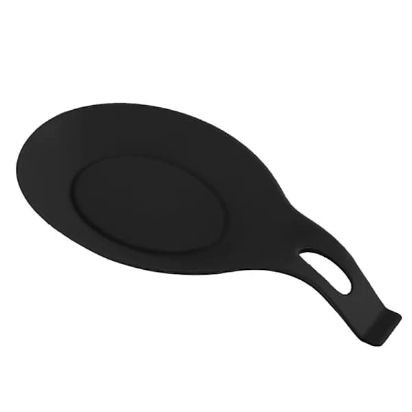 /EA/Silikonilusikatuki (musta), Silikonilusikanpidike keittiöön, Sili