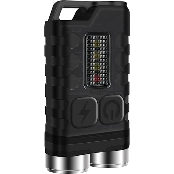 /EA/V3 Mini Ladattava Taskulamppu Led Taskulamppu Tehokas 900 Lumen wit
