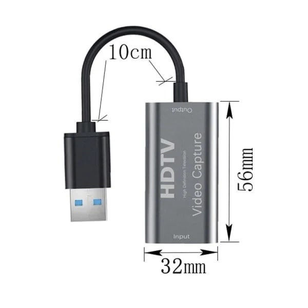 USB til HDMI-adapter Type-A til HDMI-adapter HDMI-skærmadapter