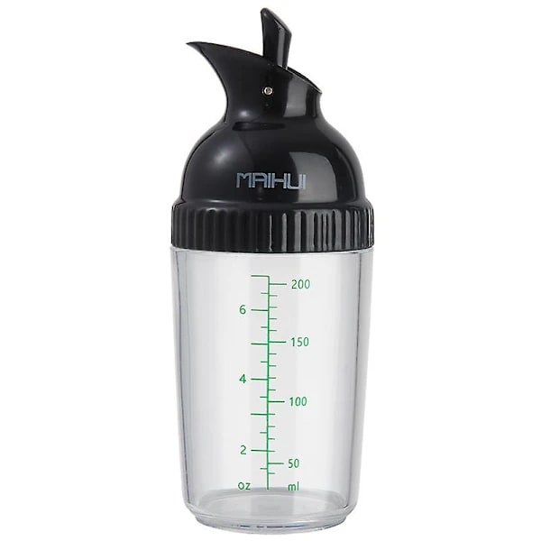 /EA/Salatdressingbeholder - sort - 200 ml