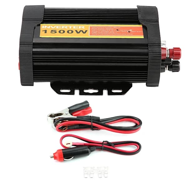 /EA/12V DC til 110V AC 1500W Bilstrømtransformator Inverter Konverter Billading