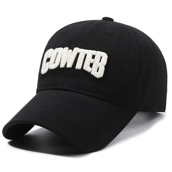 /EA/Baseballcaps for menn - Svart Black