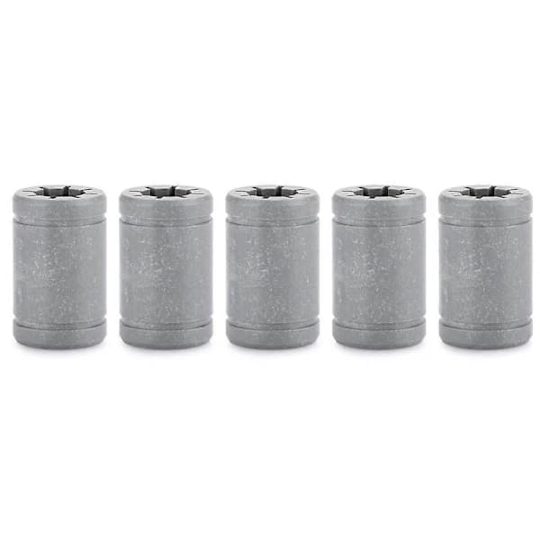 /EA/5 stk. 3D-skriver Plastlager Grå Solid Polymer RJMP-01-08 for 10-30mm akseldiameter