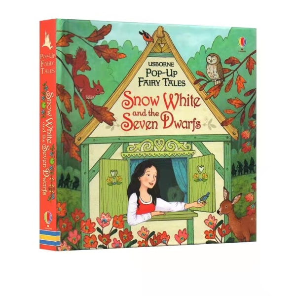 Pop-up Fairy Tales 3D-bildebok，Julegave til barn 9