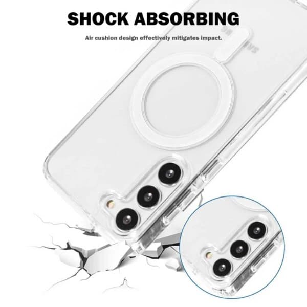 Galaxy S22 Magsafe Mobilskal Transparent