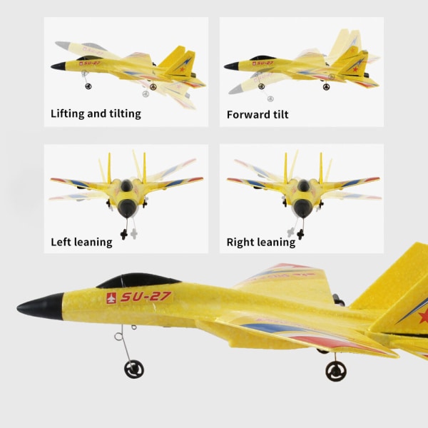 Gravity Glider, Gravity Glider, Glider lentokoneet lapsille, Rc Airplane joululahja Gul
