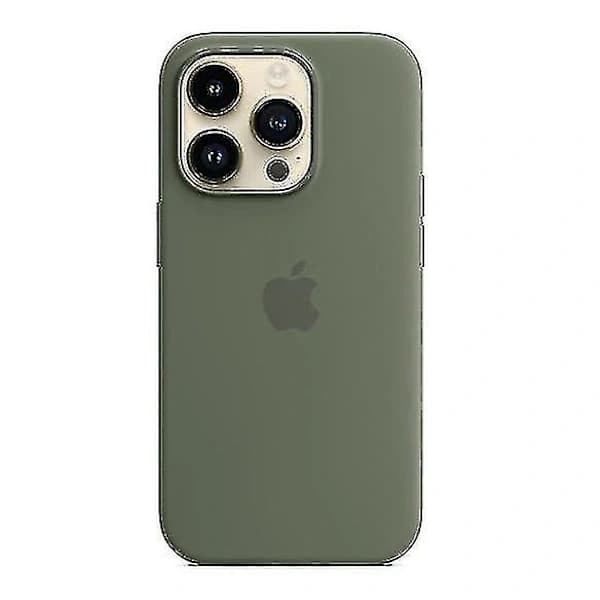 Silikonikuori iPhone 14 Pro Oliivinvihreä